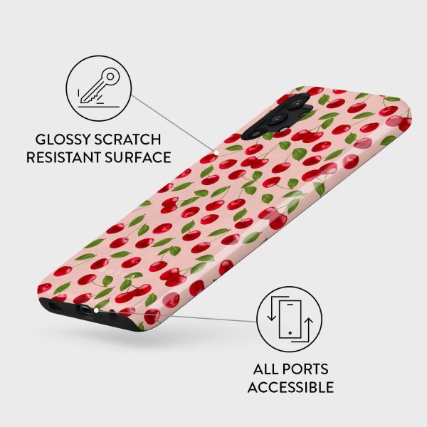 Afternoon Treat - Cherry Samsung Galaxy A32 5G Case For Discount - Image 3