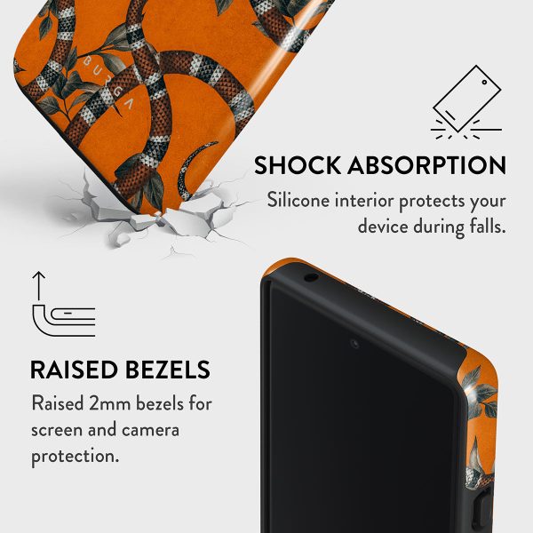 Bitter Apricot - Snake Google Pixel 6 Pro Case on Sale - Image 4