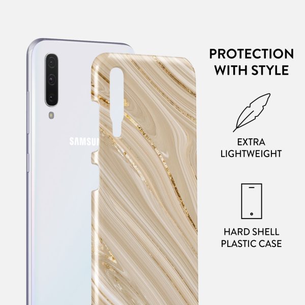 Full Glam - Beige Samsung Galaxy A70 Case Online - Image 2
