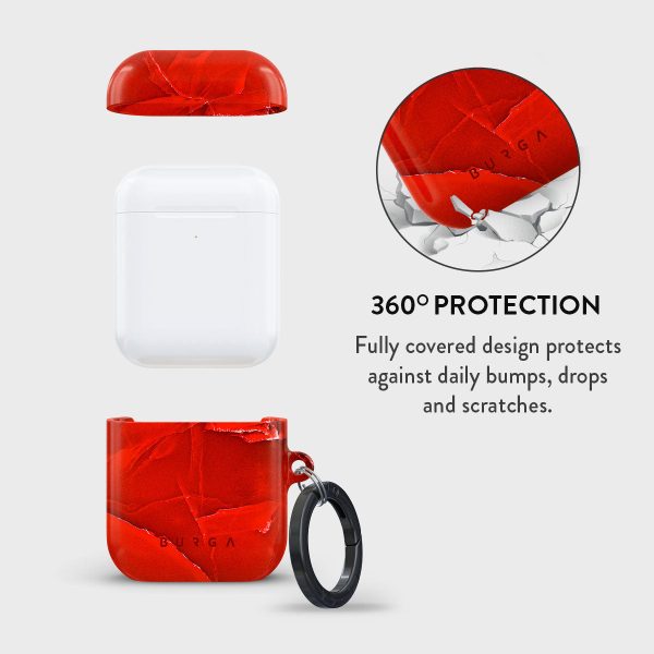 Wild Blaze - Red AirPods Case Cheap - Image 2