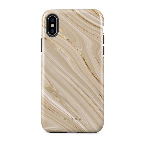 Full Glam - Beige iPhone X   XS Case For Cheap - Image 5