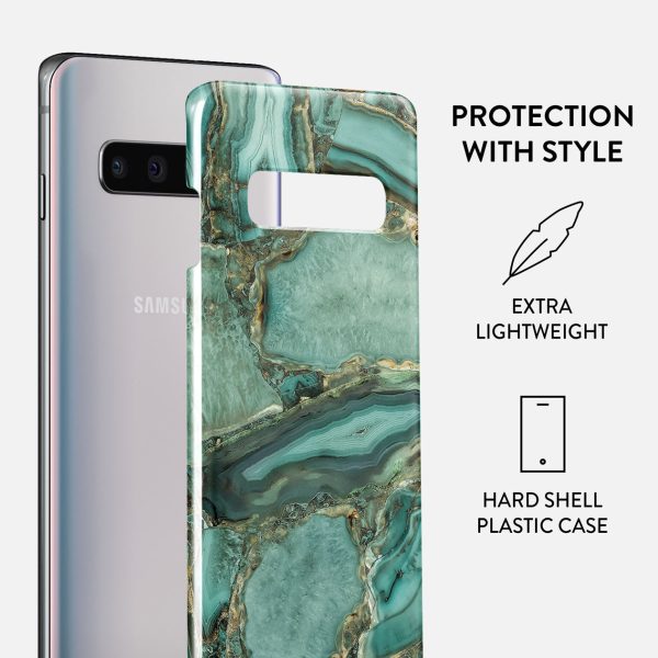 Ubud Jungle - Turquoise Samsung Galaxy S10 Plus Case on Sale - Image 2