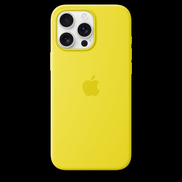Apple iPhone 16 Pro Max Silicone Case with MagSafe - Star Fruit - MA7U4ZM A (2024) Online now - Image 3