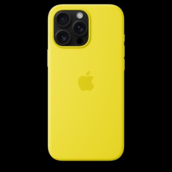 Apple iPhone 16 Pro Max Silicone Case with MagSafe - Star Fruit - MA7U4ZM A (2024) Online now - Image 4